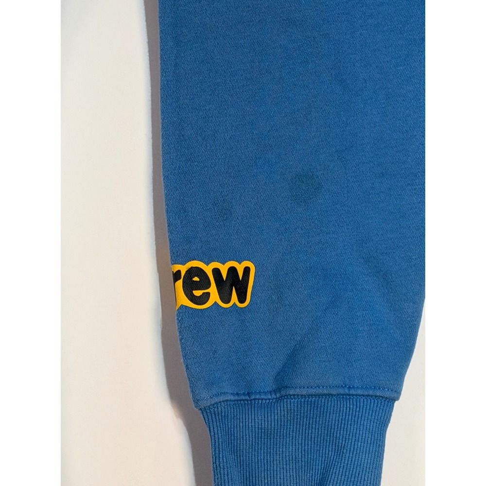 Drew House Mascot Hoodie Sky Blue XL Justin Bieber Smiley Face Streetwear - Picture 4 of 5